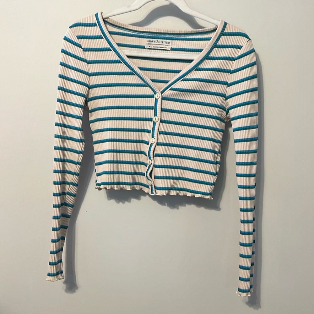 Urban outfitters striped cardigan women’s size medium